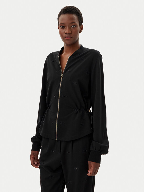 Liu Jo Sport Džemperis · Juoda · Regular Fit