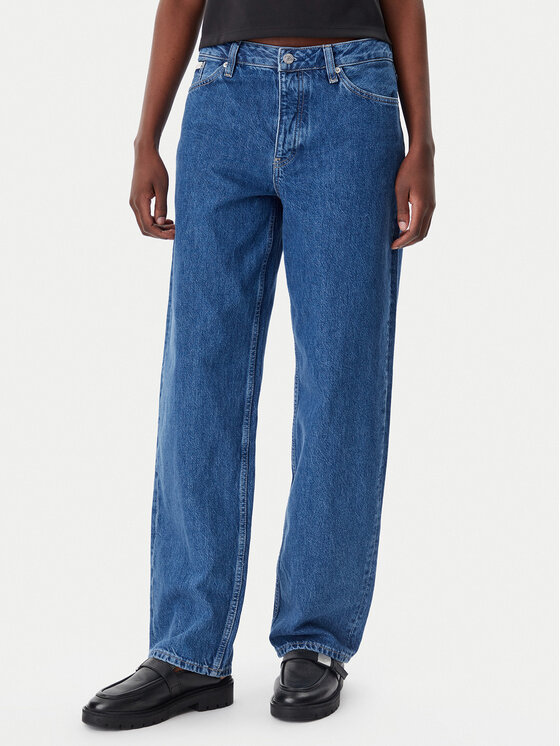 Calvin Klein Jeans Džinsai · Tamsiai mėlyna · Relaxed Fit