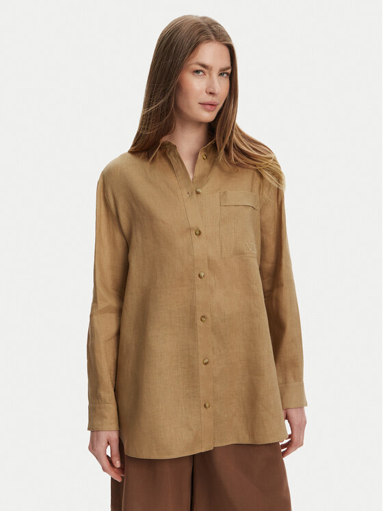 Max Mara Leisure Marškiniai · Ruda
