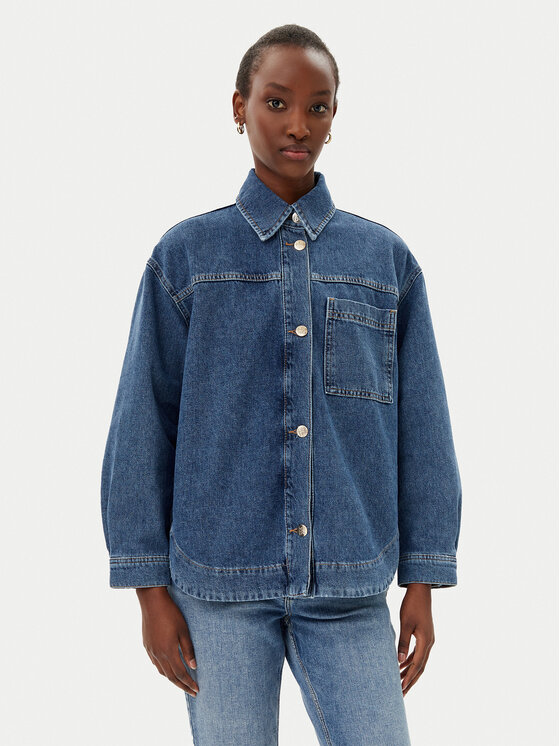 Marella džinsiniai marškiniai  · Mėlyna