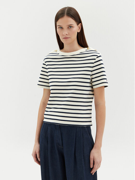 Tommy Hilfiger Palaidinė · Écru