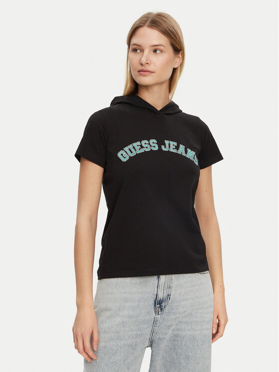 Guess Marškinėliai · Juoda
