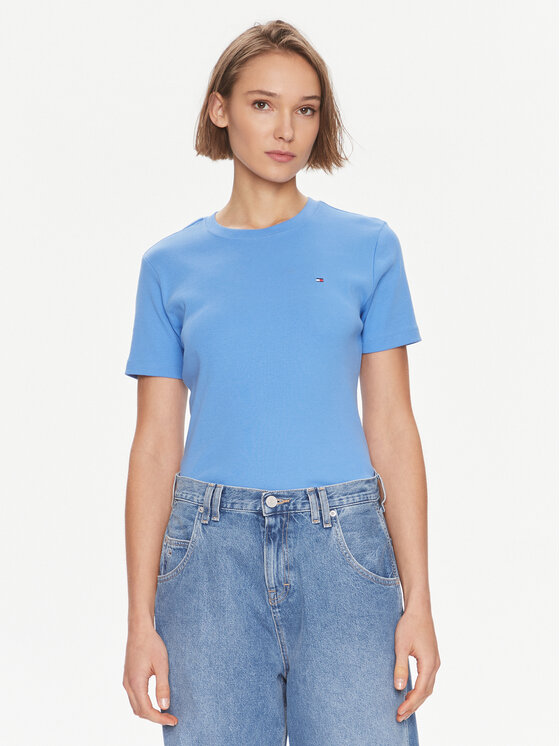 Tommy Hilfiger Marškinėliai · Mėlyna