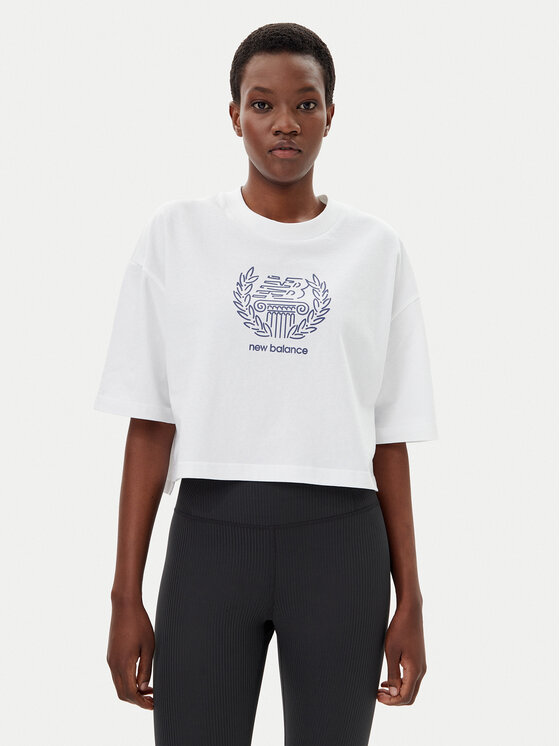 New Balance Marškinėliai · Balta