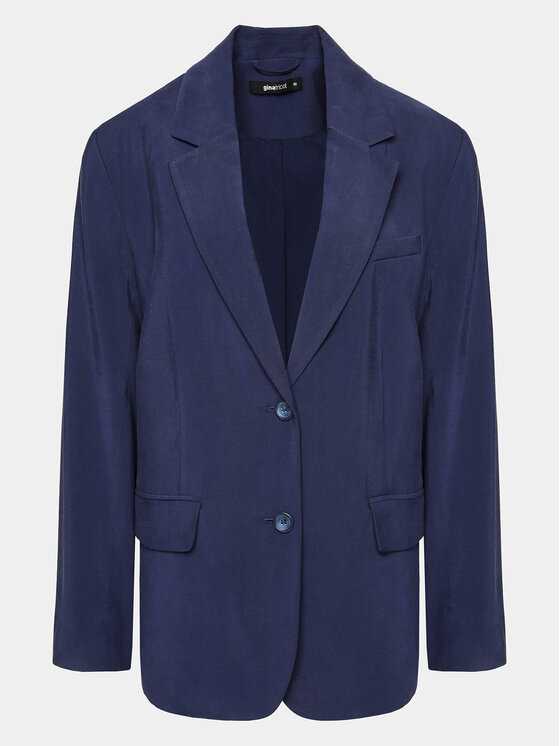 Gina Tricot Švarkas · Tamsiai mėlyna · Regular Fit