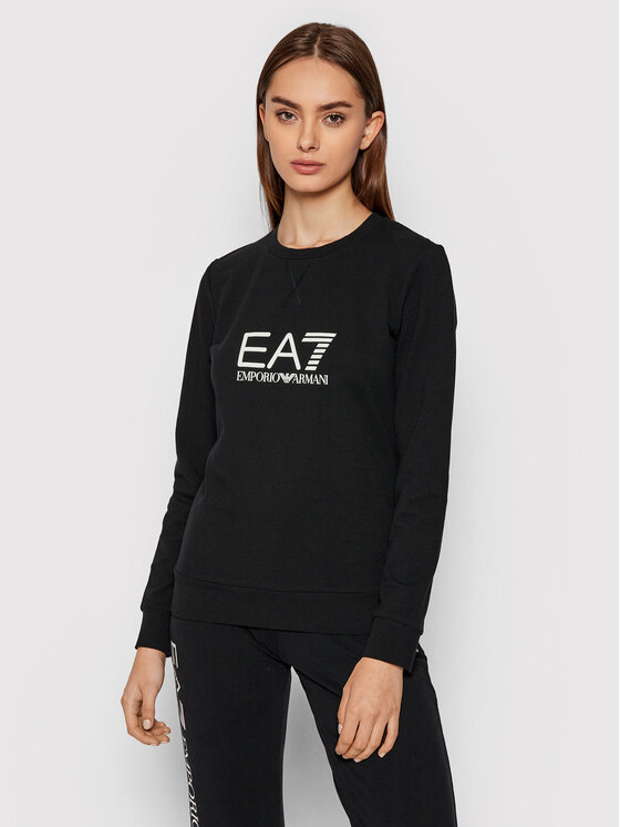 EA7 Emporio Armani Džemperis · Juoda · Regular Fit