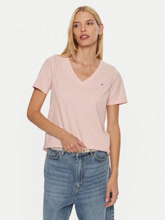 Tommy Hilfiger Marškinėliai · Rožinė