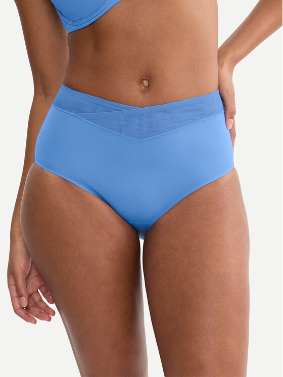 Triumph Klasikinės kelnaitės aukštu juosmeniu · Mėlyna