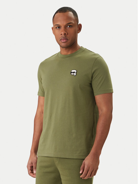 KARL LAGERFELD Marškinėliai · Žalia
