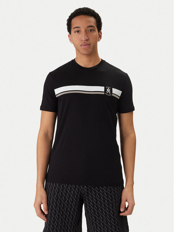 Armani Exchange Marškinėliai · Juoda