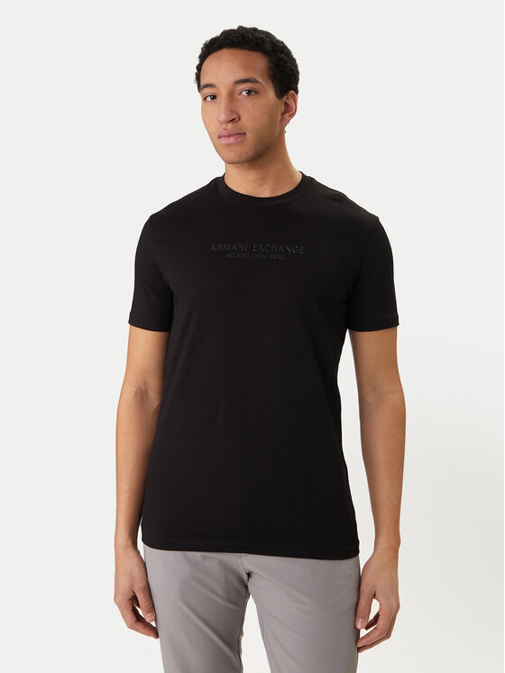 Armani Exchange Marškinėliai · Juoda