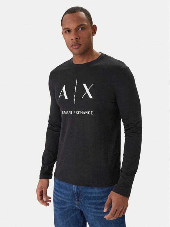 Armani Exchange Marškinėliai · Tamsiai mėlyna