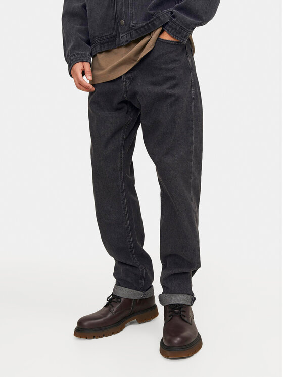 Jack & Jones Džinsai · Juoda · Relaxed Fit