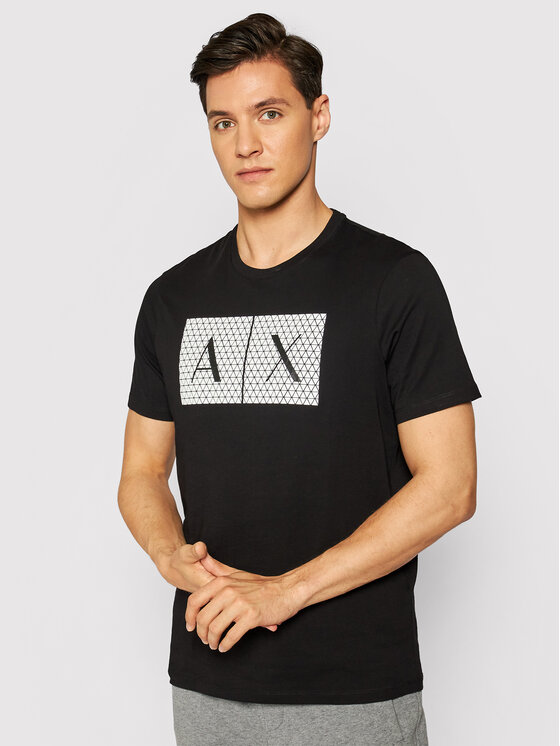 Armani Exchange Marškinėliai · Juoda