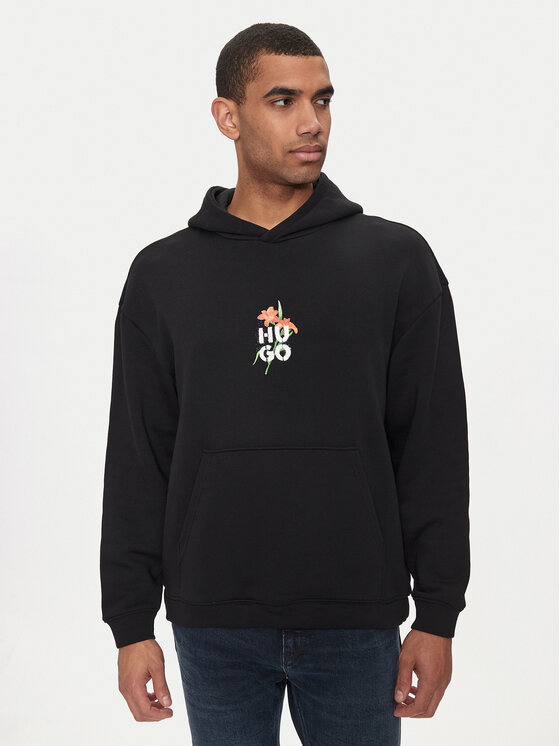 HUGO Džemperis · Juoda