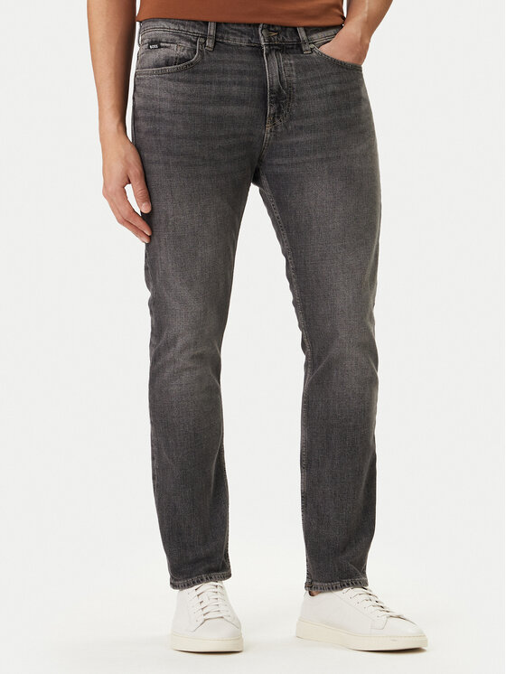 BOSS Džinsai · Pilka · Slim Fit