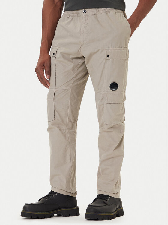 C.P. Company Medžiaginės kelnės · Pilka · Regular Fit