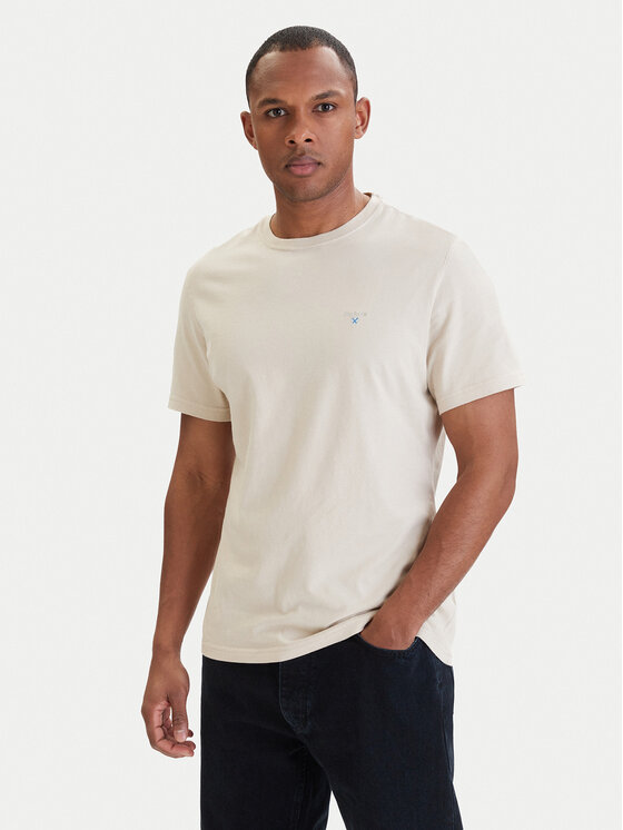 Barbour Marškinėliai · Šviesiai smėlinė