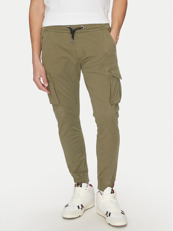 Alpha Industries Jogger kelnės · Žalia · Regular Fit