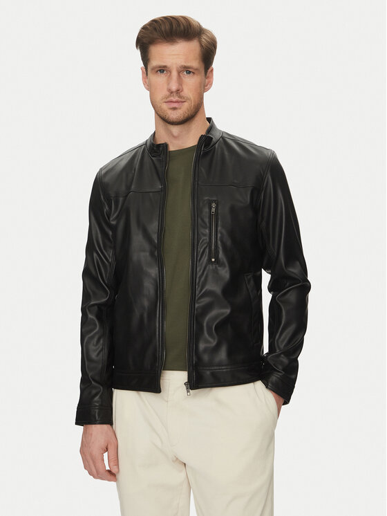 Blend Dirbtinės odos striukė · Juoda