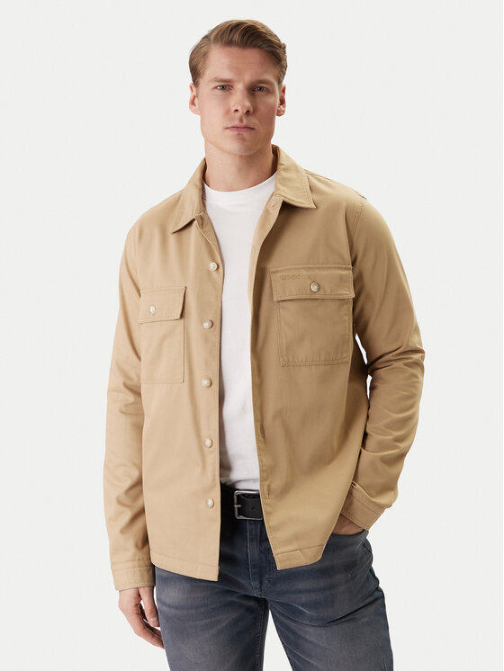 HUGO Marškiniai · Smėlio · Oversize