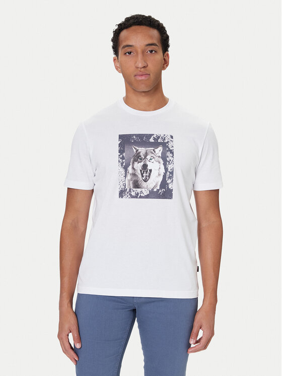 BOSS Marškinėliai · Smėlio