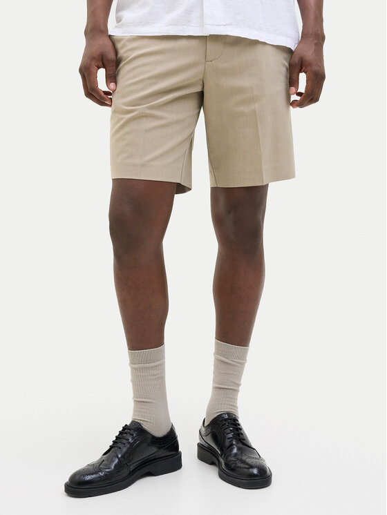 Jack & Jones Medžiaginiai šortai · Smėlio