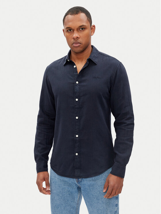 Pepe Jeans Marškiniai · Tamsiai mėlyna · Regular Fit