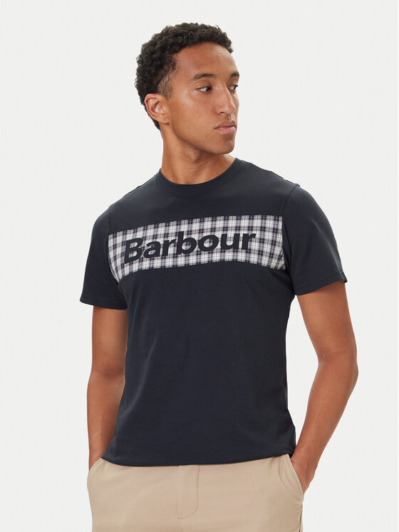 Barbour Marškinėliai · Tamsiai mėlyna