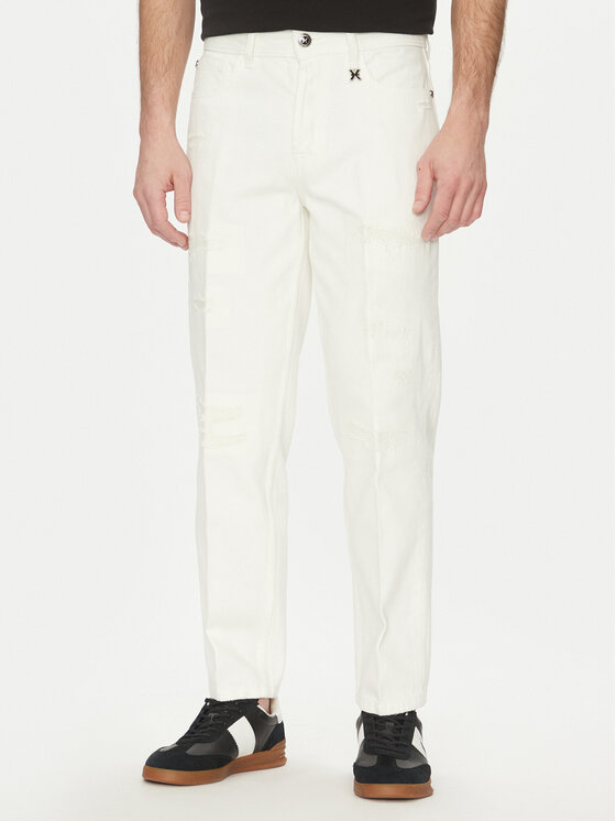 Richmond X Džinsai · Balta · Regular Fit