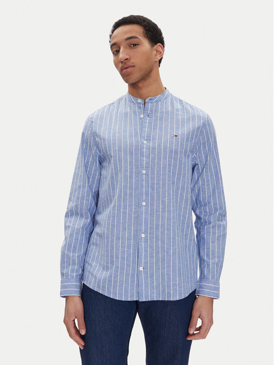 Tommy Jeans Marškiniai · Mėlyna · Regular Fit