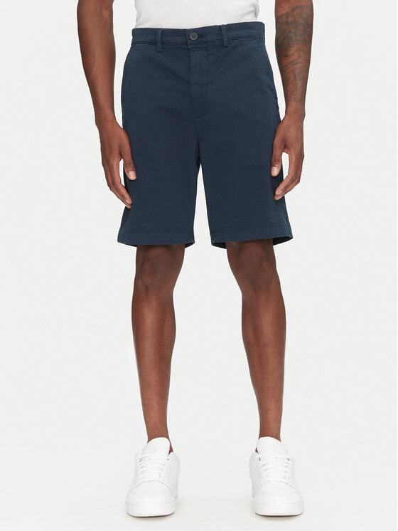 Pepe Jeans Medžiaginiai šortai · Tamsiai mėlyna