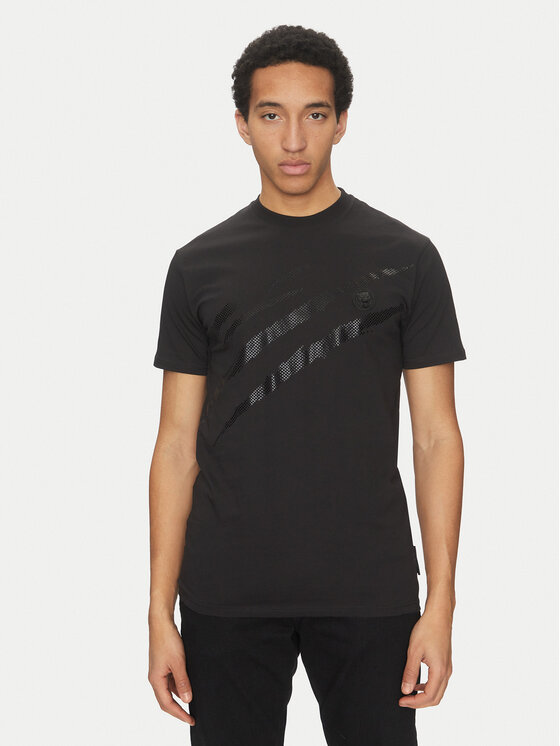 Plein Sport Marškinėliai · Juoda