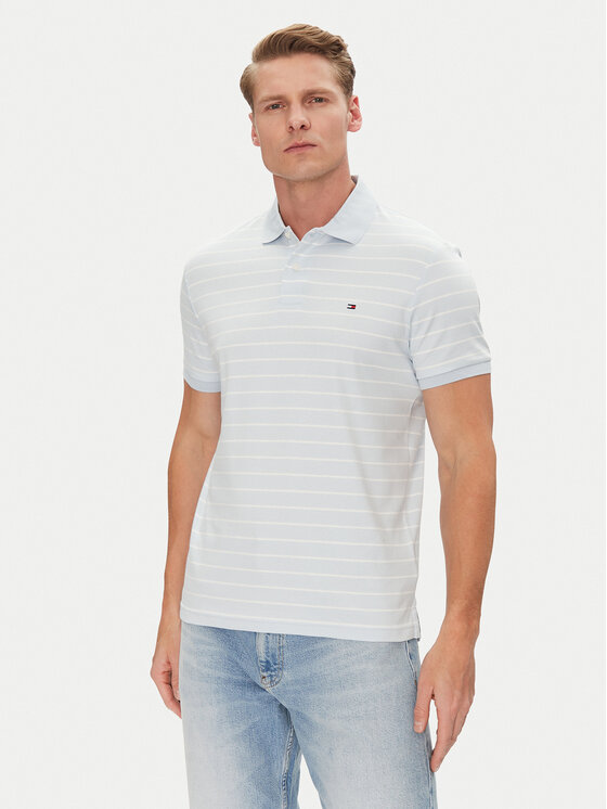 Kodas 20MAY Tommy Hilfiger Polo marškinėliai · Žydra
