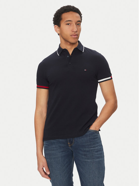 Kodas 20MAY Tommy Hilfiger Polo marškinėliai · Tamsiai mėlyna