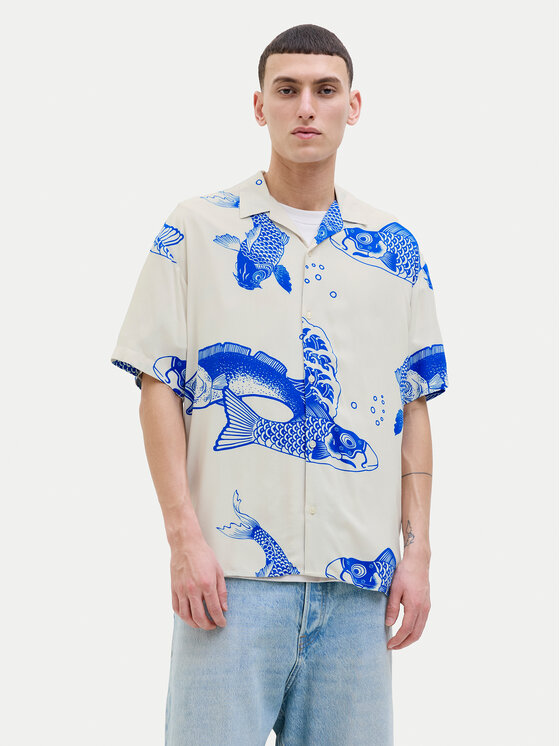 Jack & Jones Marškiniai · Mėlyna · Relaxed Fit