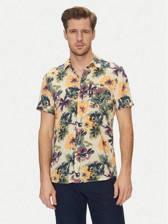 Blend Marškiniai · Smėlio · Slim Fit