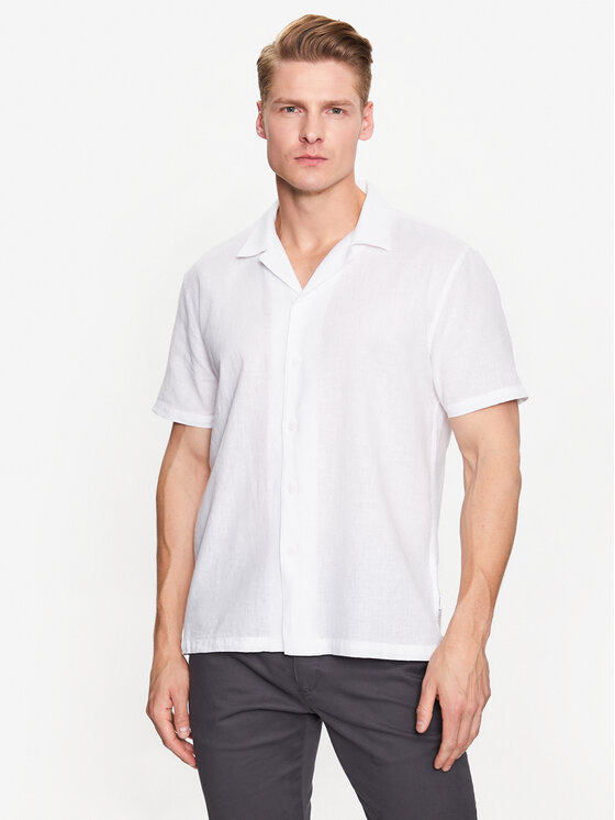 Lindbergh Marškiniai · Balta · Relaxed Fit