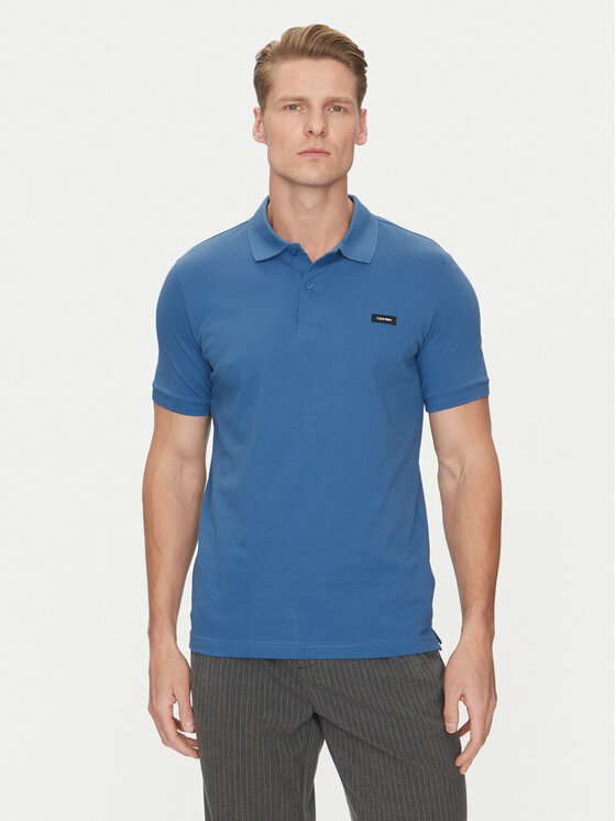 Calvin Klein Polo marškinėliai · Mėlyna