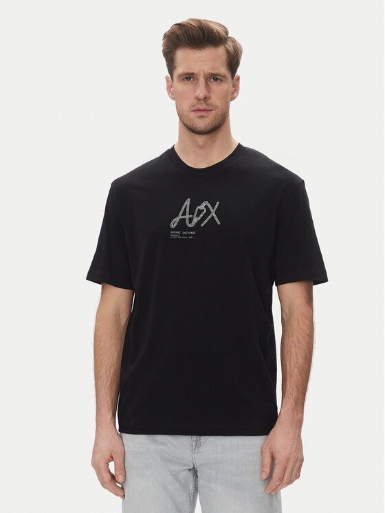 Kodas 20MAY Armani Exchange Marškinėliai · Juoda