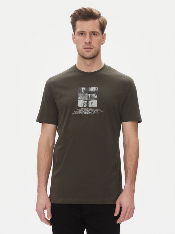 Armani Exchange Marškinėliai · Juoda