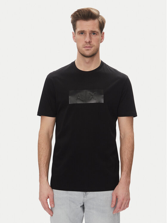 Armani Exchange Marškinėliai · Juoda
