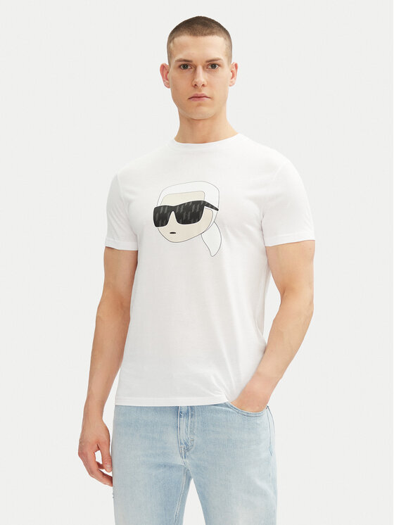 Kodas 20MAY KARL LAGERFELD Marškinėliai · Balta
