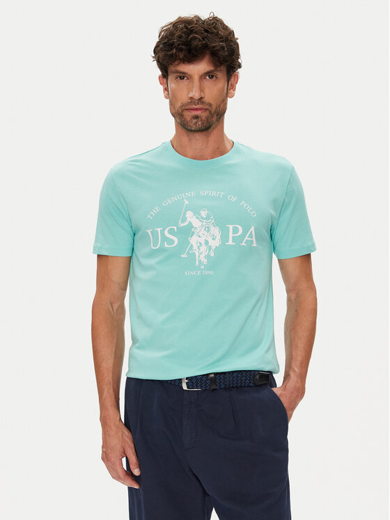 Kodas 20MAY U.S. Polo Assn. Marškinėliai · Mėlyna