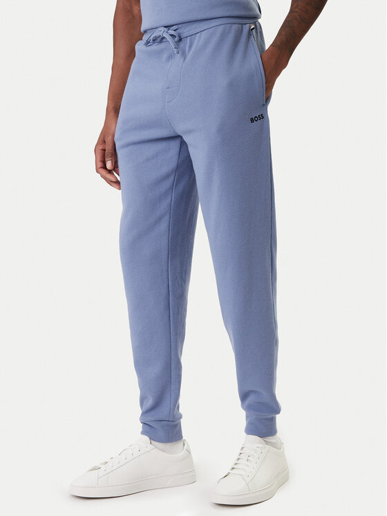 BOSS Sportinės kelnės · Žydra · Regular Fit