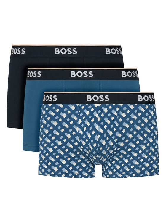 Kodas 20MAY BOSS Bokserių komplektas · Mėlyna