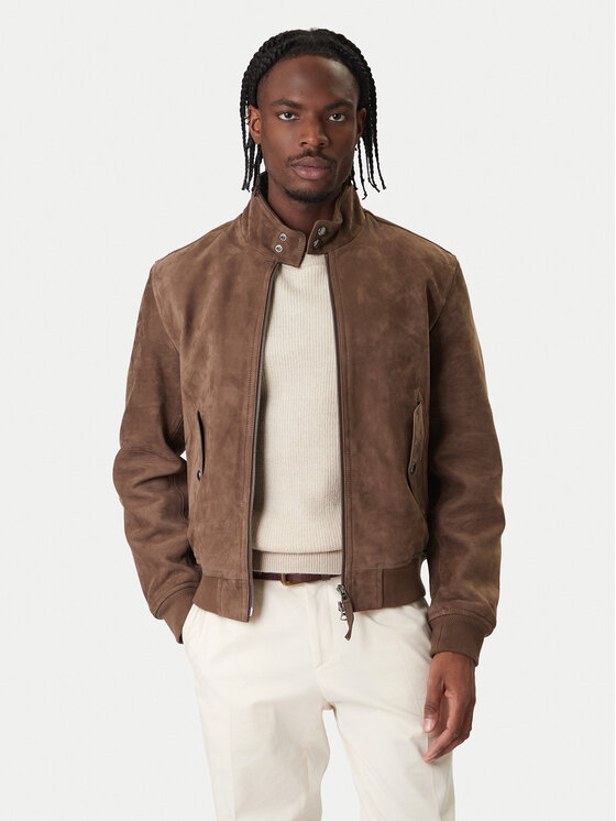 Kodas 20MAY Tommy Hilfiger Odinė striukė · Ruda