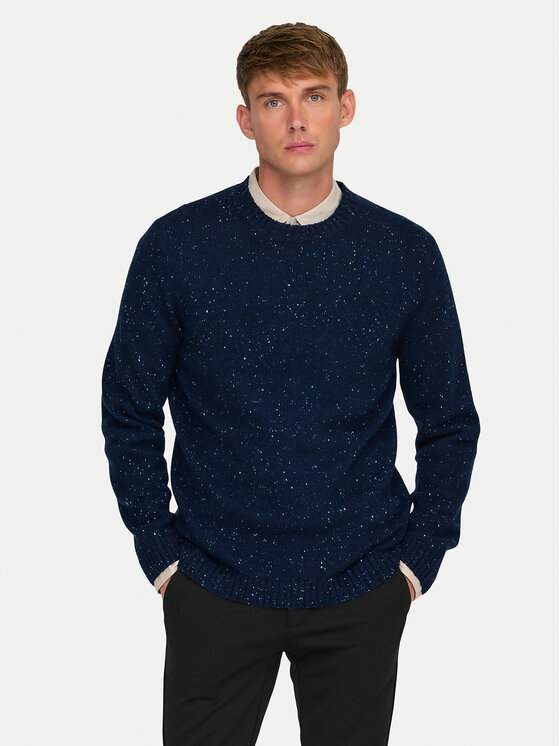 Only & Sons Megztinis · Tamsiai mėlyna