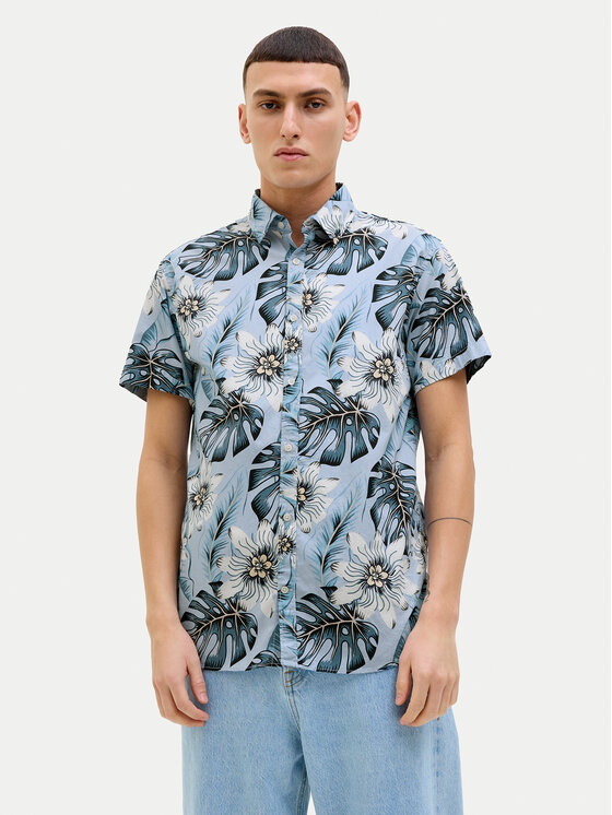 Jack & Jones Marškiniai · Žydra · Regular Fit