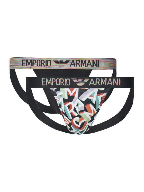 Kodas 20MAY Emporio Armani Underwear Jock Strap šortų komplektas · Spalvota